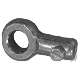 Fin de câble adaptable universel avec Oeillet de Ø: 8mm - pour câble de Ø: 2,5mm max