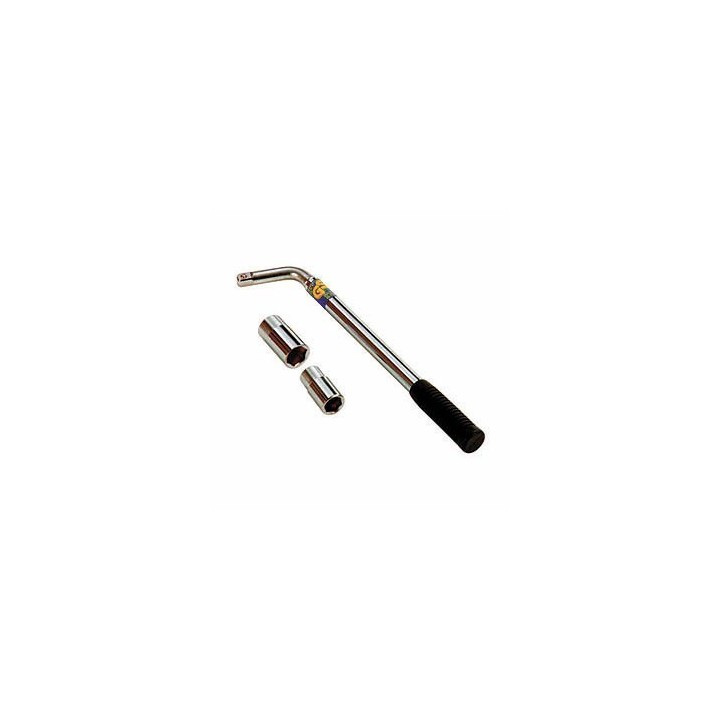 Clé extensible avec 2 douilles
