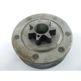 Cloche Pignon de chaine Pas 3/8 Intérieur 78mm 7 dents