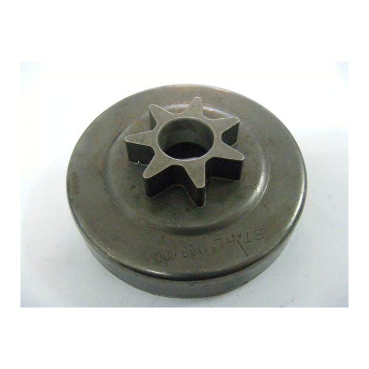 Cloche Pignon de chaine Pas 3/8 Intérieur 75mm 7 dents