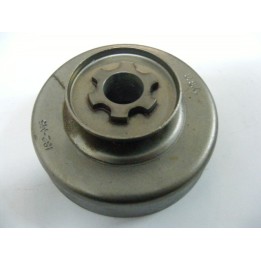 Cloche Pignon de chaine Pas 3/8 Intérieur 65mm 6 dents