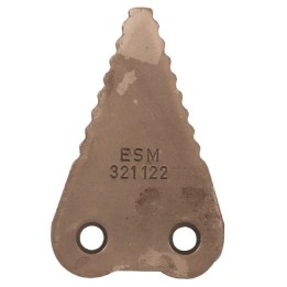 Section lame motofaucheuse ESM 3211221 ep3.2mm section fixe dessous du porte lame déstockage
