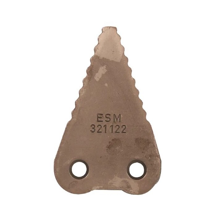 Section lame motofaucheuse ESM 3211221 ep3.2mm section fixe dessous du porte lame déstockage
