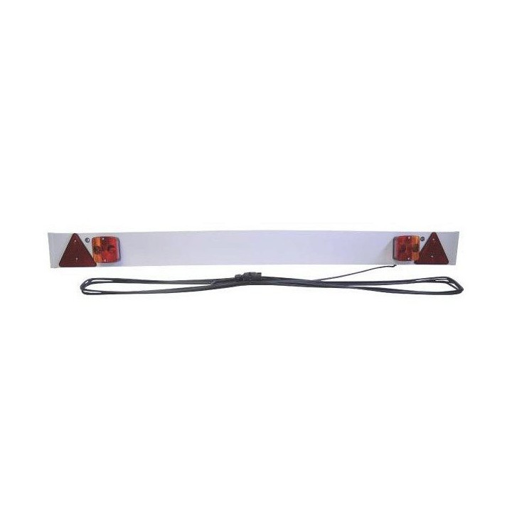 bandeau rampe feux éclairage remorque 1m80