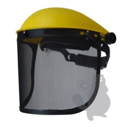 Visière de protection GRILLAGEE débroussailleuse