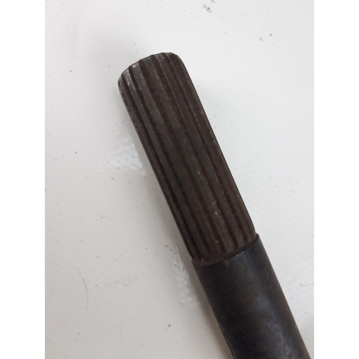 Arbre axe iseki -1434-43100 déstockage D20-L547 mm