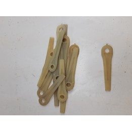 Couteaux plastique flymo L83mm lot 16couteaux déstockage