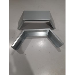 Garde boue aile remorque pour roue 13 pouces 3 pans lot de 2 déstockage