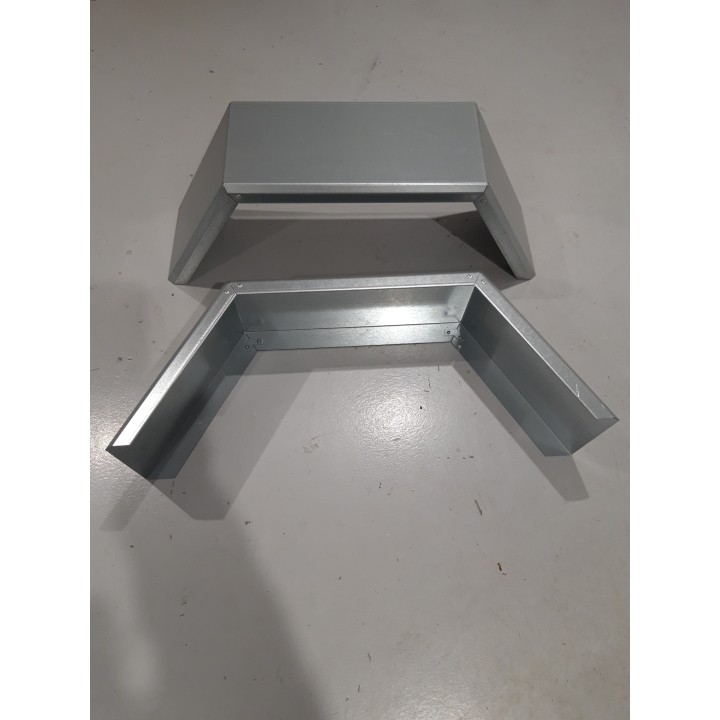Garde boue aile remorque pour roue 13 pouces 3 pans lot de 2 déstockage