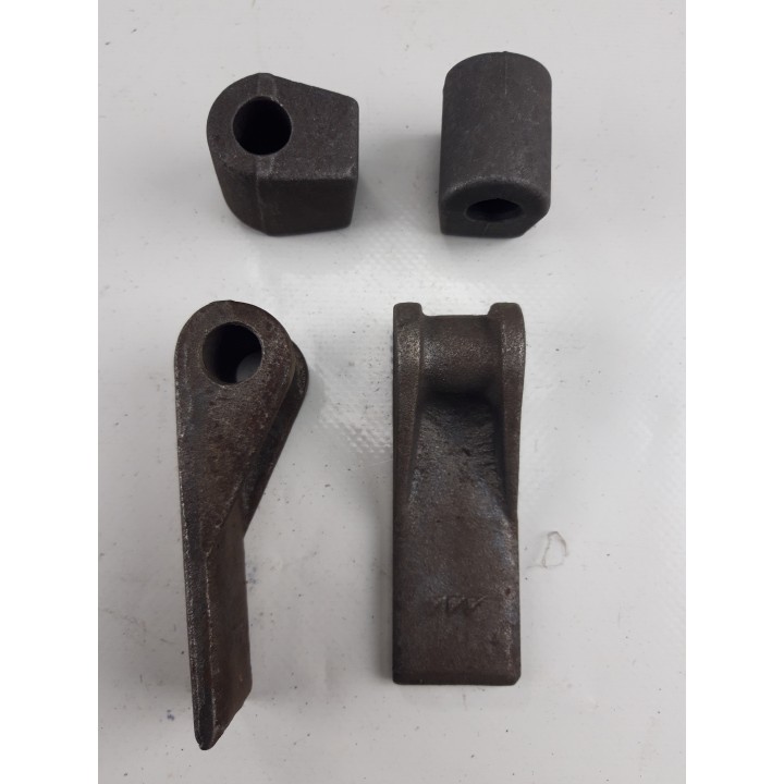 Pentures D14 mm 2 modèles long + 2 modèles court- acier-déstockage