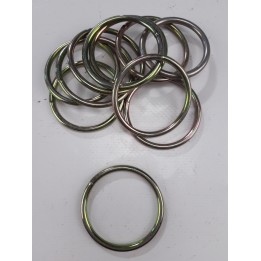 Anneaux bichromatés lot de 10- intèrieur 46mm fil D4mm déstockage