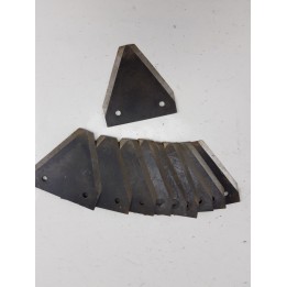 Section lame motofaucheuse 2 trous lot de 8 ANCIEN STOCK prix déstockage