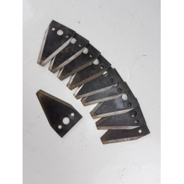Sections lame motofaucheuse ESM- 3 trous  lot de 10 déstockage