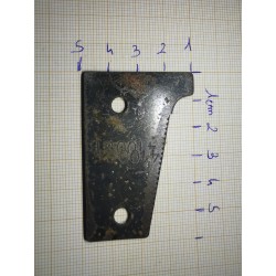 Plaquette de sabot de barre...