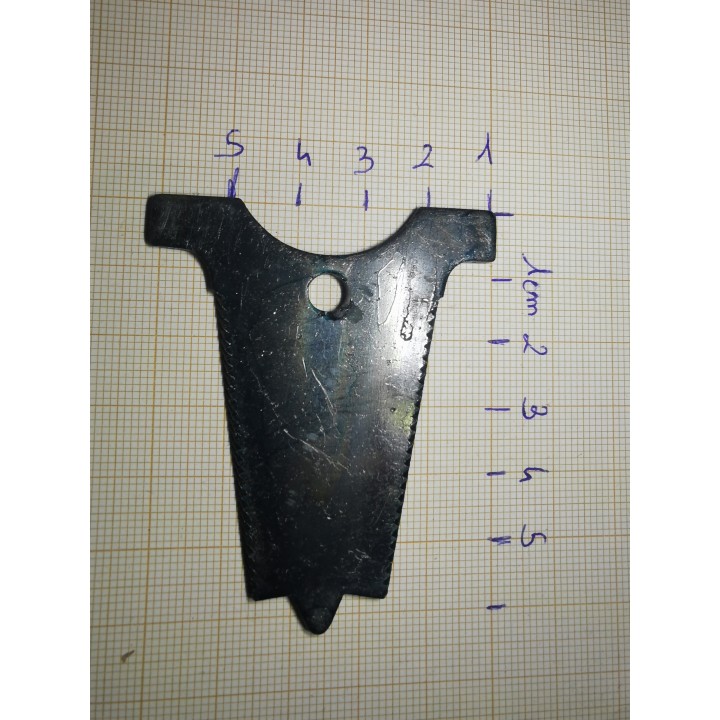 Plaquette de doigt de barre de coupe faucheuse déstockage