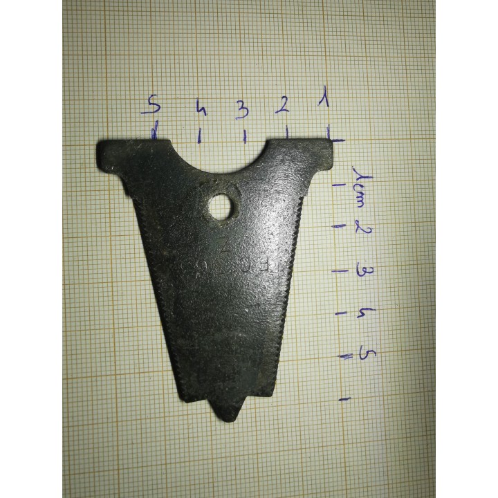 Plaquette de doigt de barre de coupe faucheuse déstockage