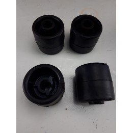 Lot 4 rouleaux 75x75x alésage 22mm pour remorque déstockage