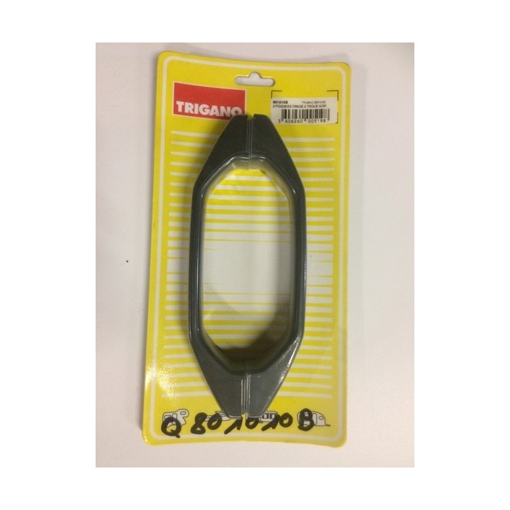Poignées caravane noires lot de 2