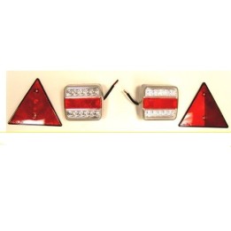 Feux à LED la paire avec triangles