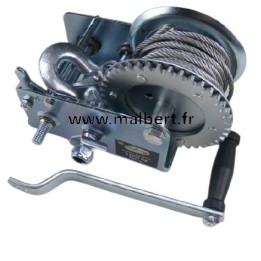 Treuil 1100kg à câble