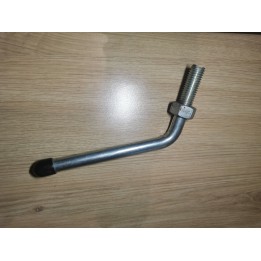 Vis manette de serrage m12 filetage 30mm pour collier de roue jockey remorque déstockage