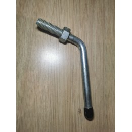 Vis manette de serrage m12 filetage 35mm pour collier de roue jockey remorque déstockage