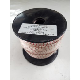 Corde pour descente de poids amarrage barque 100mx 3.5mm haute résistance déstockage