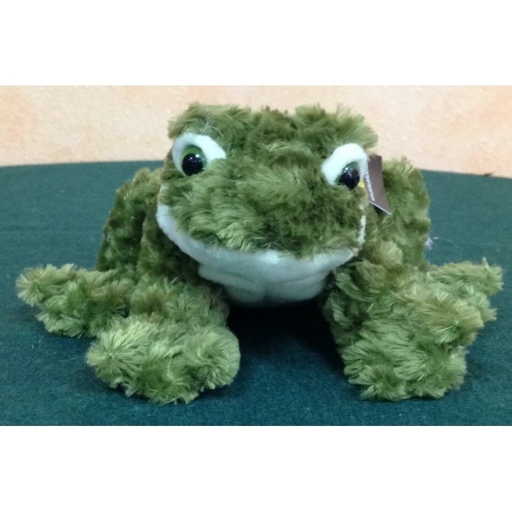 Peluche Grenouille 18 cm ANIMA 1752 trés bonne qualité prix déstockage