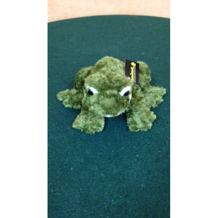Peluche Grenouille 18 cm ANIMA 1752 trés bonne qualité prix déstockage