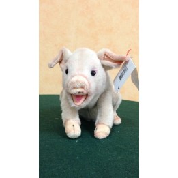 Peluche Cochon assis 25 cm ANIMA- A3380 haute qualité déstockage
