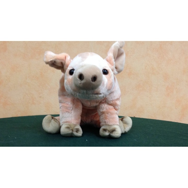 Peluche Cochon assis 40 cm déstockage