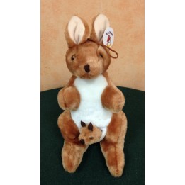 Peluche Kangourou 28 cm prix déstockage