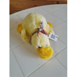 Peluche canard jaune 15x20cm déstockage