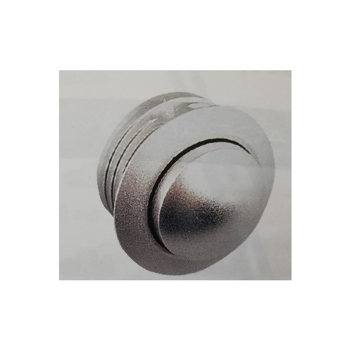 Poussoir pour serrure push lock rosace 24.5-bouton16mm pour panneau de 16 mm caravane déstockage