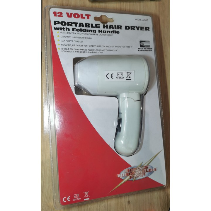 Sèche cheveux 12v déstockage
