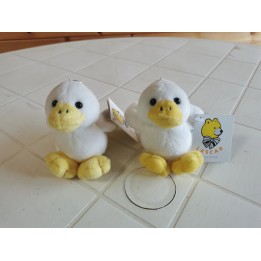 Porte clef peluche canard blanc Lascar déstockage