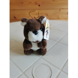 Peluche écureuil marron FONCE Lascar déstockage