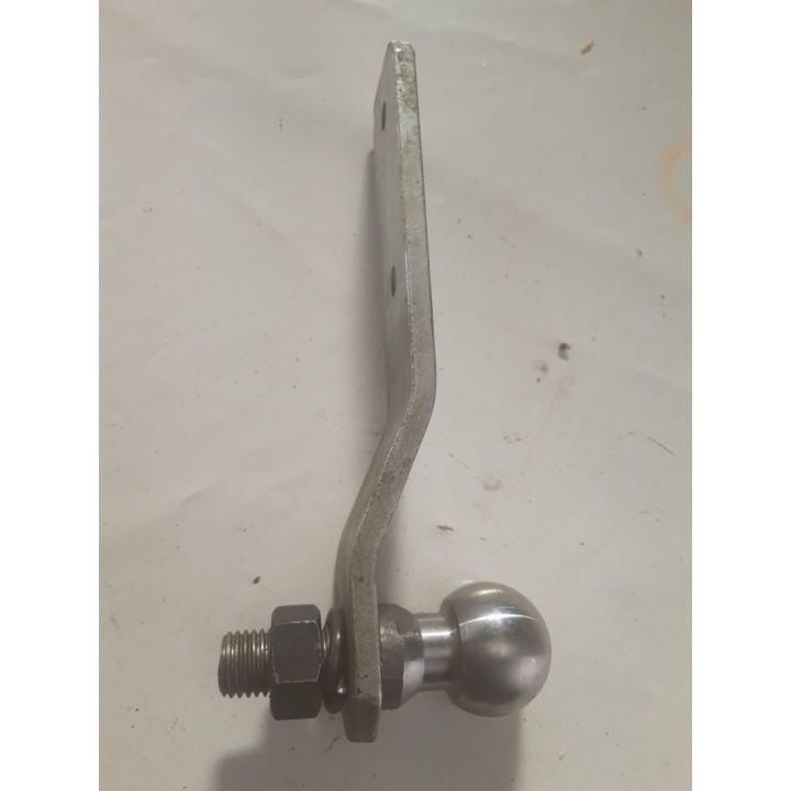 Boule attelage longueur totale 285mm fixation 2 trous13 entraxe fixation 80 mm déstockage