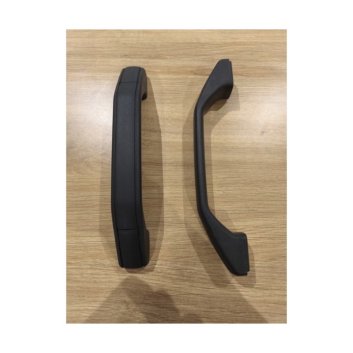 Poignées caravane noires lot de 2
