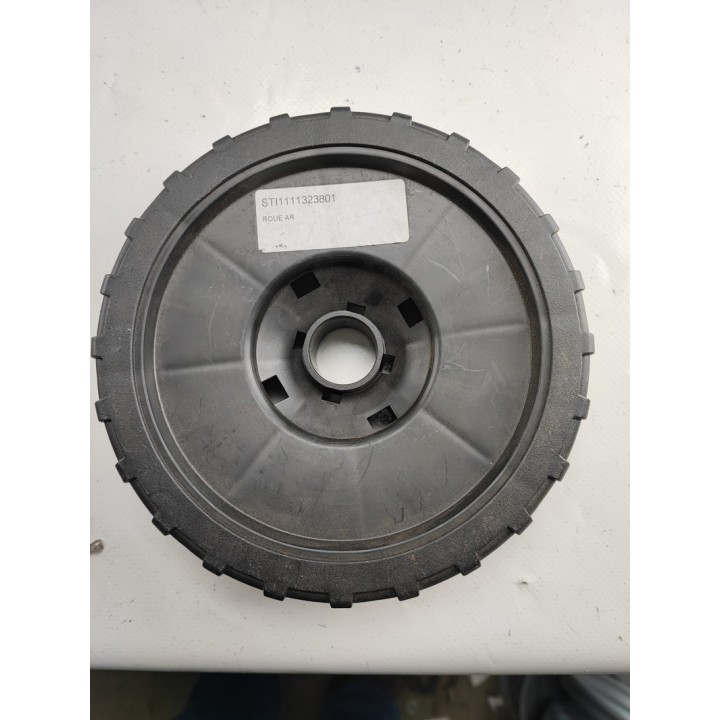 Roue tondeuse 185x48 mm STI1111323801 pour montage avec roulement d26 ext et int stiga et autres déstockage