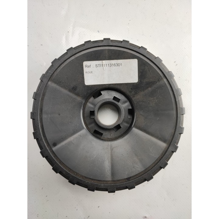 Roue tondeuse 160x45 mm pour montage avec roulement d26 ext et int stiga et autres déstockage