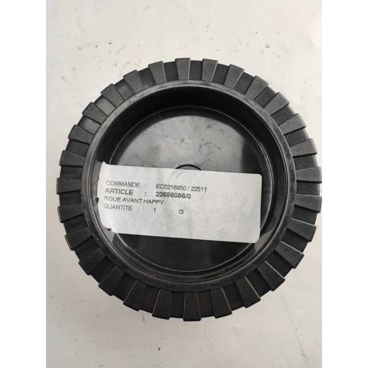 Roue tondeuse 127X35 axe de12mm déstockage 22686086/0