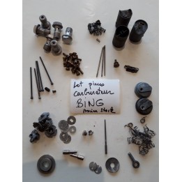 Lot de pièces carburateur BING ancien stock prix déstockage
