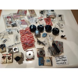 Lot de pièces TECUMSEH-ASPERA  échappements rondelles ressort bagues ancien stock prix déstockage