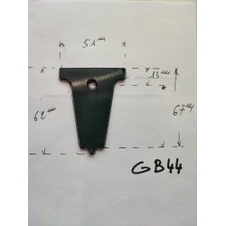 Plaquette de doigt de barre...