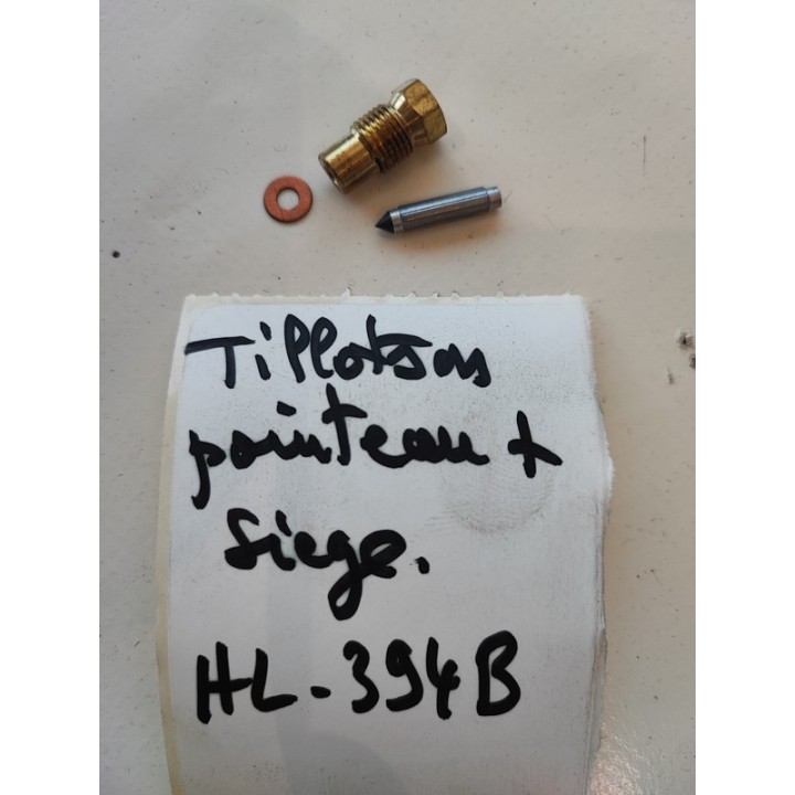 Pointeau + siège  carburateur TILLOTSON- HL394B déstockage