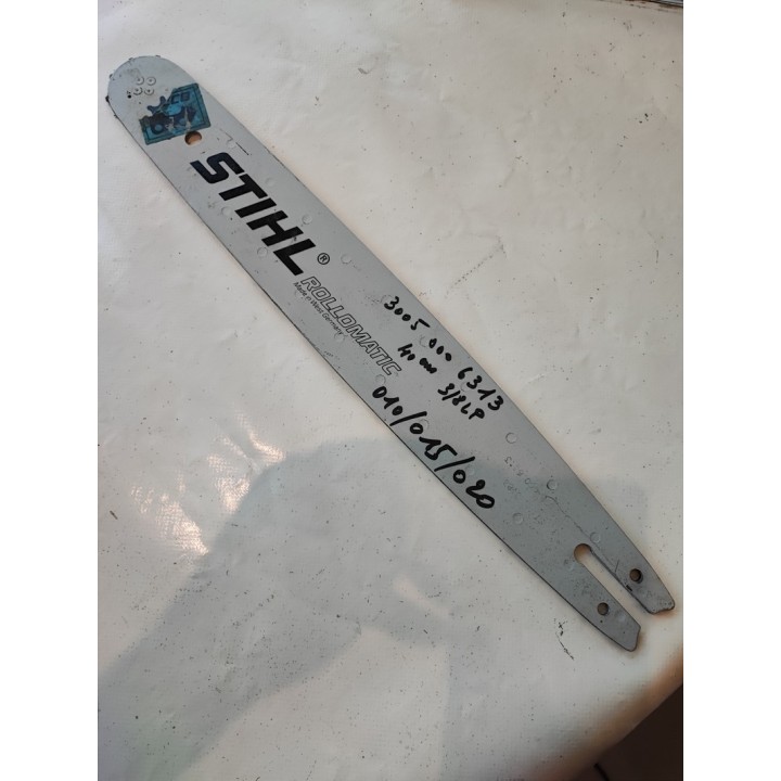 Guide STIHL origine - 3/8 LP-40cm  30050006313 pour 010/015/020 prix déstockage