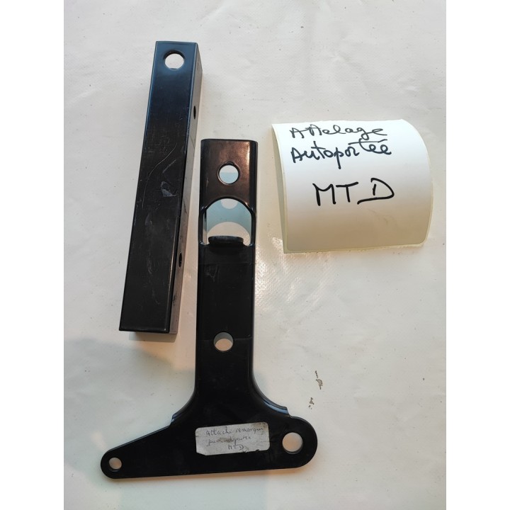 Attelage autoportée MTD déstockage