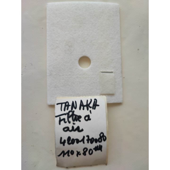 Filtre à air tanaka 4200170080 déstockage 110x80mm